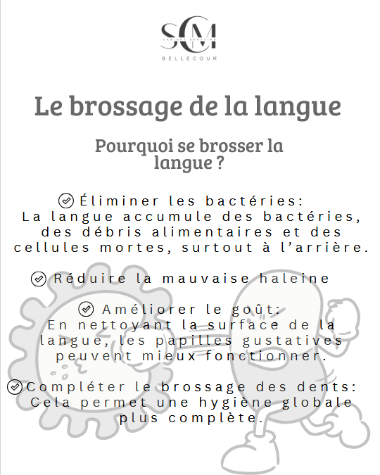 SCM Bellecour - Brossage de la langue : pourquoi se brosser la langue .