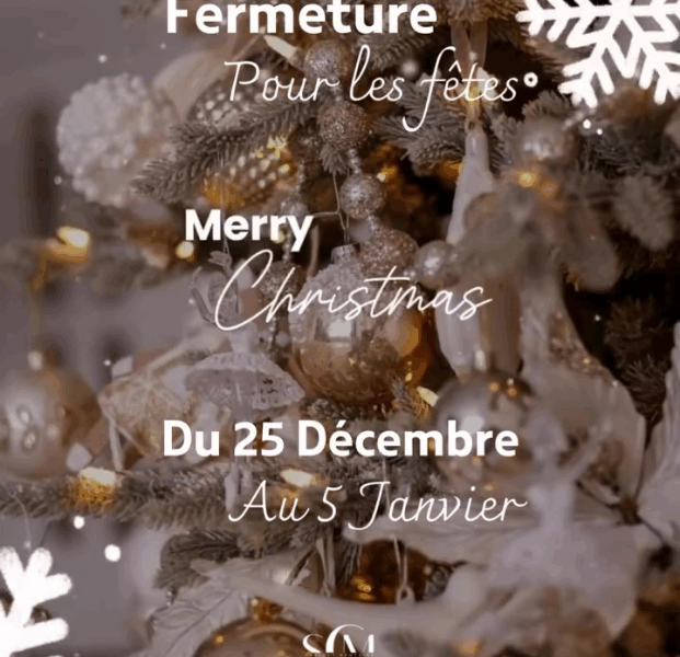 SCM Bellecour - congés de noel 2025